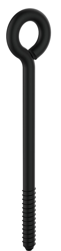 National Hardware N820-088 Lag Screw Eyes, 6, 5/16" x 6", Storm Shine Finish