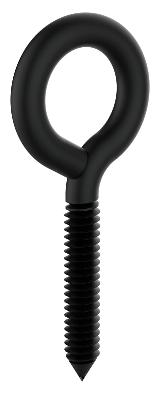 National Hardware N820-099 Screw Eyes, 000, 3-7/8", Storm Shine Finish