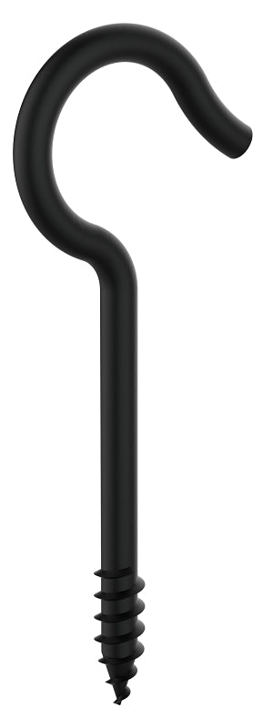 National Hardware N820-106 Ceiling Hooks, 6, 3-3/8", Storm Shine Finish