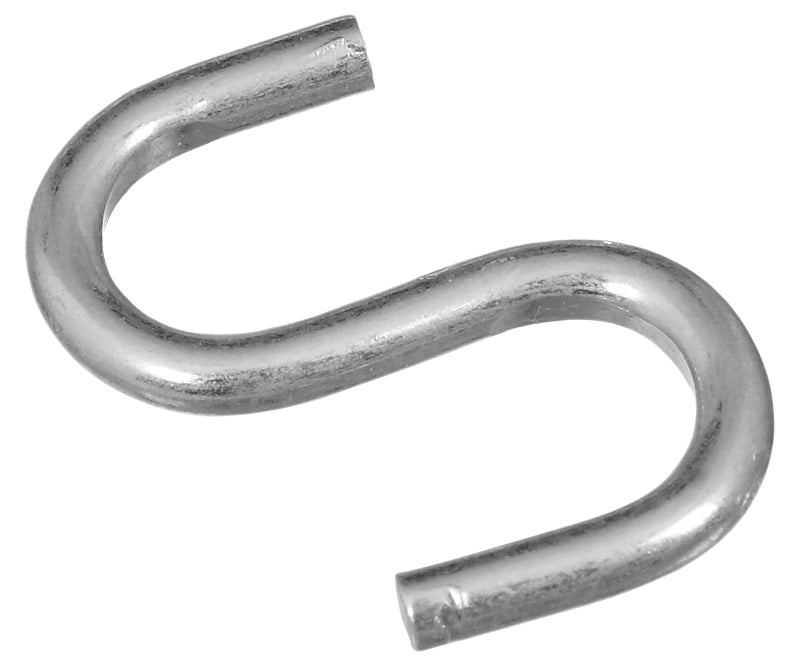National Hardware N121-566 2076 Open S Hook in Zinc plated