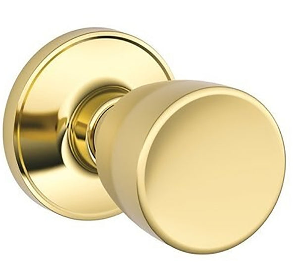 Dexter by Schlage J10VBYR605 Byron Passage Knob, Bright Brass