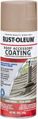 Rust-Oleum 285225 Roof Accessory Spray Paint 12 oz, Shakewood, 12 Ounce (Pack of 1), Tan