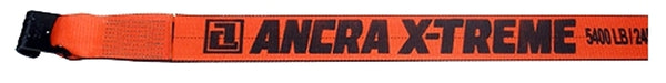 Ancra 43795-90-30 Winch Strap Extreme Web with Flat Hook, 4-Inch by 30-Feet, 5,400-Pounds Working Load Limit