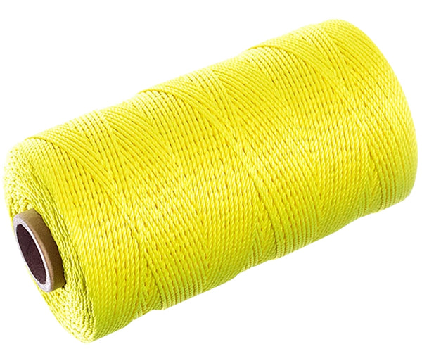 Baron 10820 Mason Line, 1000 Feet, Polypropylene, Yellow