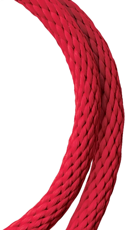 BARON MFG Rope Derby RED 1/2IN X 35FT 51619