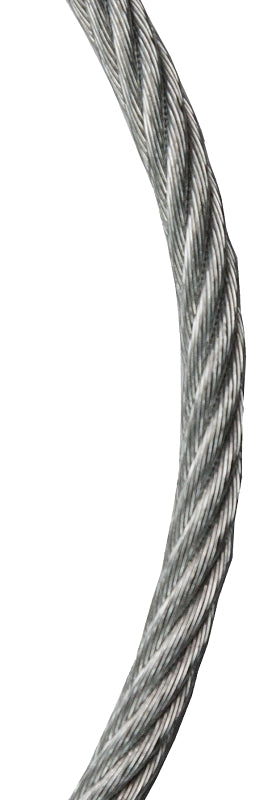 Baron 1 Single Loop Carbon Steel Chain 0.11 in. Dia. x 125 ft. L - Case Of: 1 695940