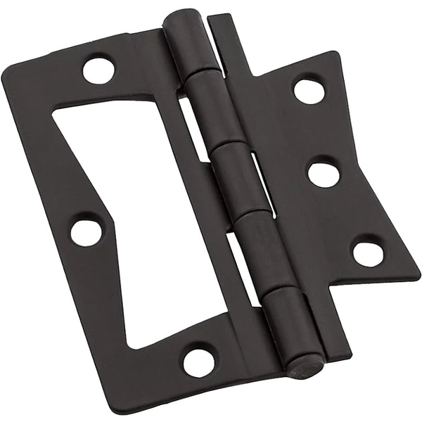 National Hardware N830-436 Surface-Mounted Hinge, Oil Rubbed Bronze (Pack of 5)