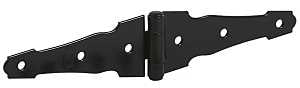 National Hardware N109-036 HingeStrap4 Blk, 4 Inch, Black