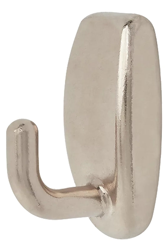 National Hardware N260-156 Heavy Duty Snap Hook Decorative Mirror and Large Picture Frame Holder Holds up to 50 lbs for Office and Garage Organization Easy Installation, Brushed Nickel
