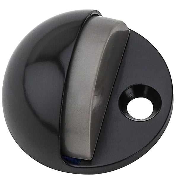 National Hardware Zinc Oil Rubbed Bronze Brown Door Stop Mounts to Floor N327-612