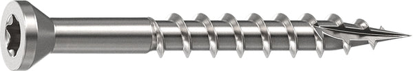 CAMO Premium Trim Screws 1-5/8" #8 305 Stainless Steel (100 ct) 0350100