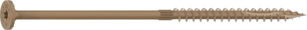 1/4" Multi-Purpose Flat Head Structural Screw - 6" x 1/4" - 250 ct (CAMO 360249) 0360249