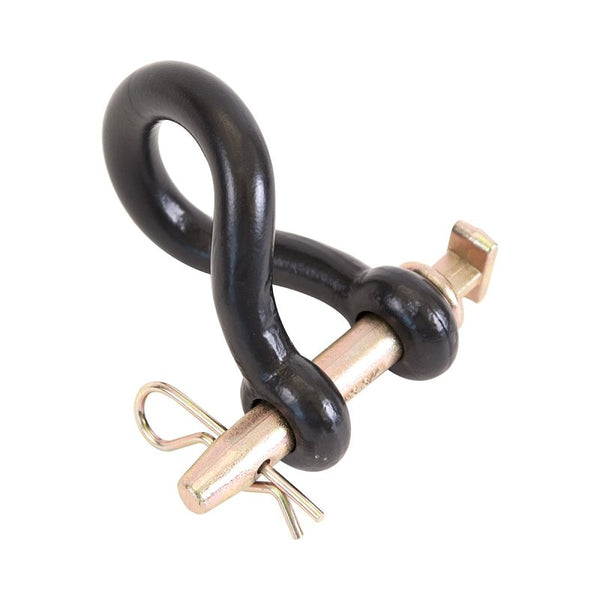Koch 4004443 Forged Twisted Clevis, 5/8-Inch, Black
