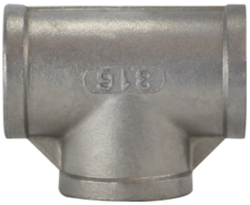 Anderson Metals 62254B Stainless Steel Tee