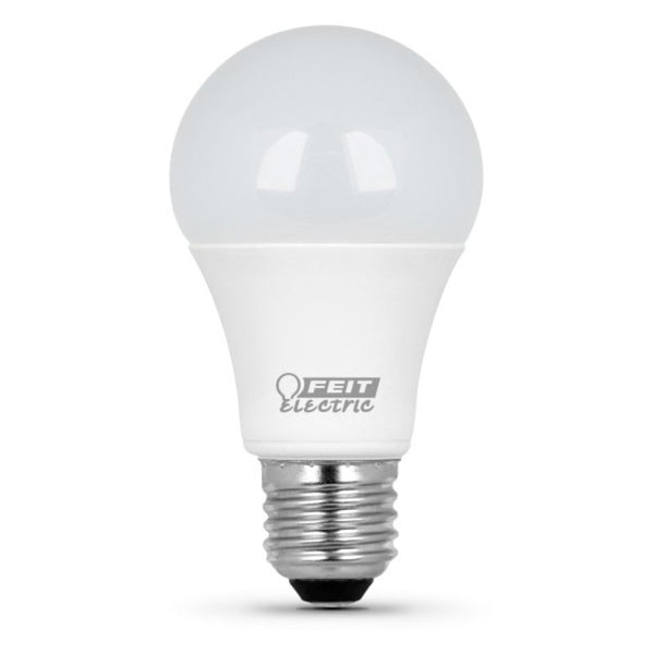 Feit Electric A19 LED Light Bulbs, 60W Equivalent, Non Dimmable, 800 Lumens, E26 Standard Base, 5000k Daylight, 80 CRI, 10 Year Lifetime, Energy Efficient, 10 Pack, A800/850/10KLED/10