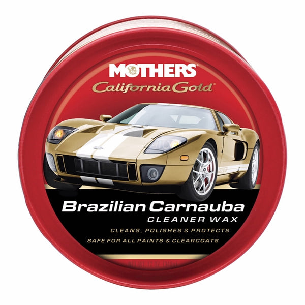 Mothers 05500 California Gold Brazilian Carnauba Cleaner Wax Paste - 12 oz. MOTH05500