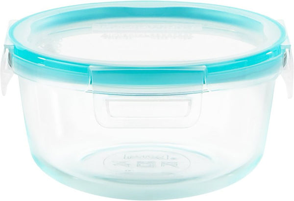 Snapware 4-Cup Total Solution Round Food Storage Container, Glass 1109306