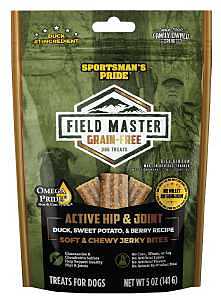 Sportsman Pride Field Master Active Hip & Joint Duck, Sweet Potato & Berry Recipe Grain-Free Jerky Bites Dog Treats, 20 oz.