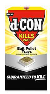d-Con Toxic Bait Tray Pellets for Mice and Rats 6 oz 1 pk