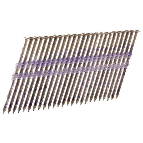 Metabo HPT Framing Nails | 3-1/4 In. x .131 | 21 Degree | Full Round Head | Smooth Shank | Hot Dipped Galvanized | 4000 Count | 10163HPT