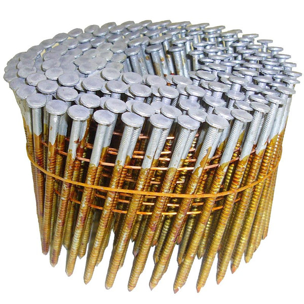 Metabo HPT 12705HPT Full Round Head Hot Dipped Galvanized Wire Coil Framing Nails 2-3/8" x .113 RG 4000 Count