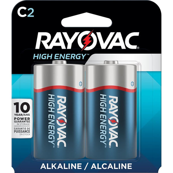Rayovac Battery,Alklne C 2PK,SVBE 814-2K
