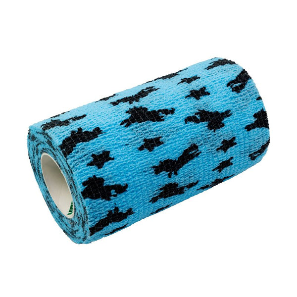 Neogen SyrFlex Cohesive Bandage 4" Light Blue Unicorn 4pk TA3400UNIP-4PK