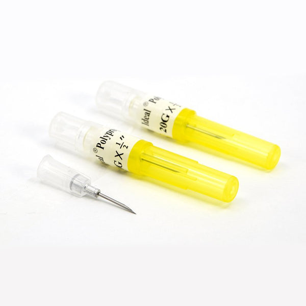 neogen corporation 9361 5 Pack, 20 Gauge x 1/2", Poly Hub Disposable Needle