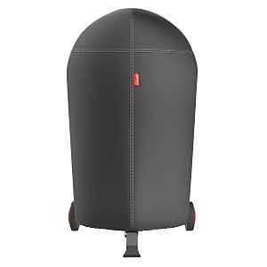 Coleman Cookout Heavy Duty Cover for 30-in. Kettle Charcoal Grill, Weather-Resistant and Durable Polyester Cover for Charcoal BBQ Grill with Handles, Ventilation, and Hook and Loop Closure in Black