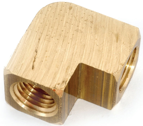 Anderson Metals 756100-02 90-Degree Angle Elbow, Brass