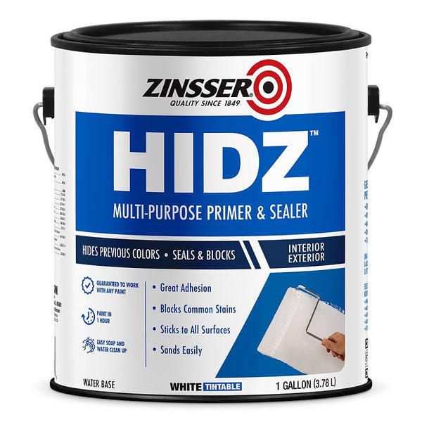 ZINSSER 1 gal 373358 White HIDZ Multi-Purpose Primer & Sealer