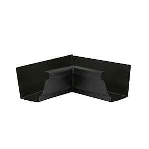 Amerimax 5051563 3.75 x 8.88 x 8.88 in. Black Aluminum K Inside Miter