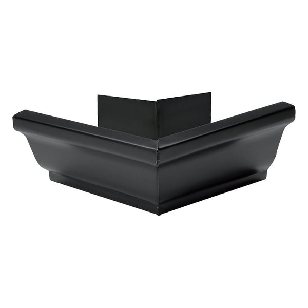 Amerimax 5051565 3.75 x 8.88 x 8.88 in. Black Aluminum K Outside Miter 2500235