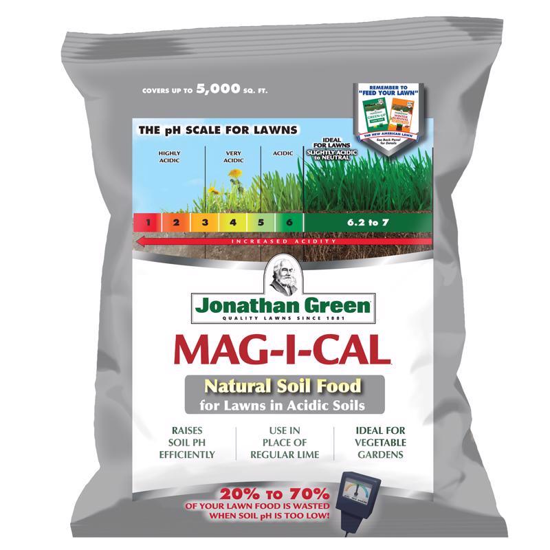 Jonathan Green (11353) Mag-I-Cal Soil Food for Lawns in Acidic Soil - Soil Amendment for Grass (5,000 Sq. Ft.)