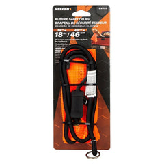 Keeper Flag-It Orange Bungee Flag 18 in. L x 0.25 in. 1 pk 04905