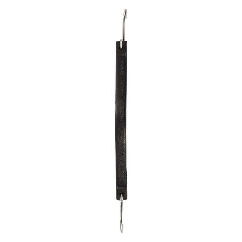 KEEPER Pro Grip Hold Down Tarp Strap 9" L Natural Rubber Straps with Zinc Plated Hooks
