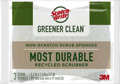 Scotch-Brite Greener Clean Non-Scratch Scrub Sponge, 3 Pack 97033-UG
