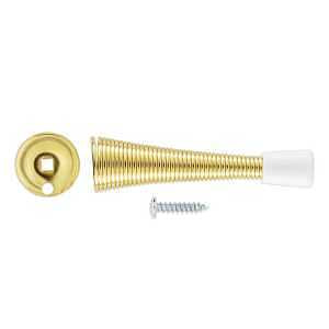 National Hardware N830-554 V232 Series Door Stop, Steel, Brass