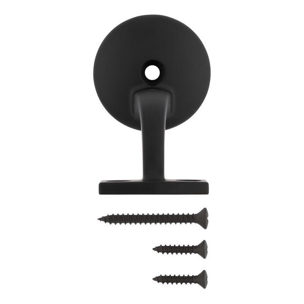 Black Matte Handrail Bracket by National Hardware N830-593