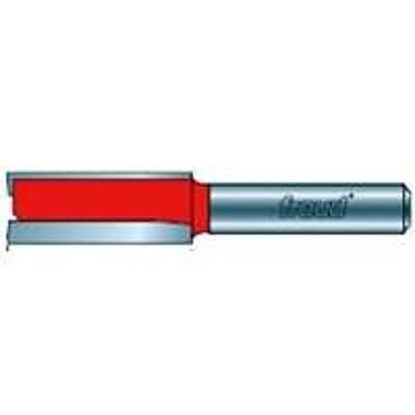 Freud 04-126 Double Flute Straight Bit, 3/8", 1-pk