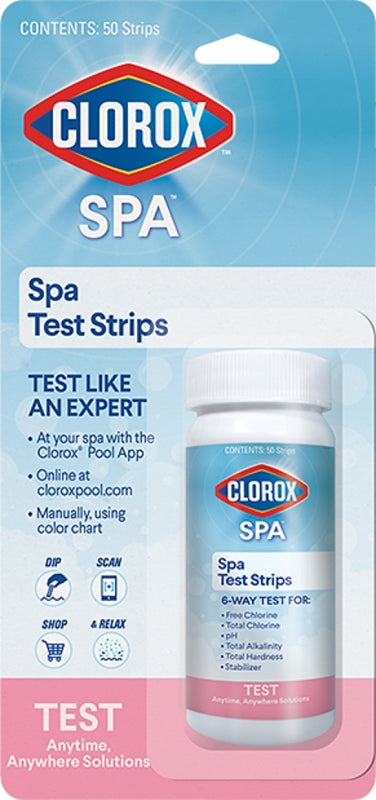 Clorox? Spa? Test Strips, 5-Way Test Strips, 30 Count 75030CSP