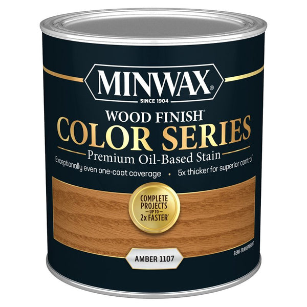 Minwax Wood Finish Color Series, Amber, 1 Quart 801180000
