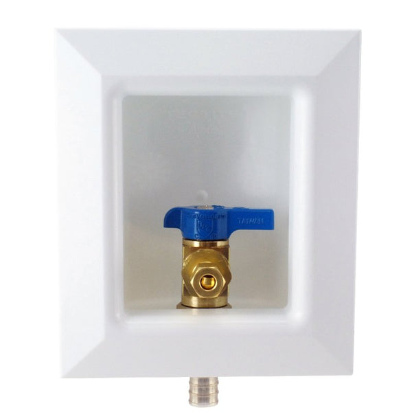 Apollo 1/2 in. Dia. Ice Maker PEX Barb Ice Maker Outlet Box Apxboxim