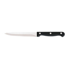Chicago Cutlery 1092192 Essentials Serrated Utility Knife, 4-3/4 in L Blade, Stainless Steel Blade, Traditional Handle