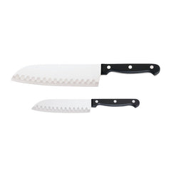 Chicago Cutlery 1094281 Essentials Santoku/Partoku Knife Set, 2 pieces, Stainless Steel