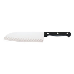 Chicago Cutlery Essentials 8-Inch Bread Knife, High-Carbon Stainless-Steel Blade with Serrated Edge for Slicing, Cutting, and Scoring Bread, Black Polymer Handle Serrated Knife 1092191