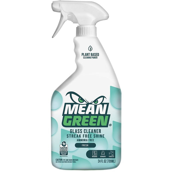 Mean Green Non-Concentrated Ready-to-Use Glass Cleaner, Fresh Scent, 24 Ounce 394170