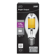 Feit Electric H39KB175LEDHDRP hid replacement LED bulb, Clear / Cool White