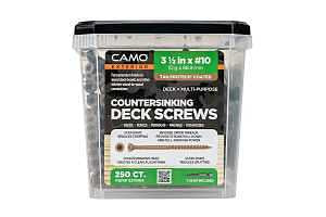 CAMO 3-1/2" X #10 - COUNTERSINKING Deck Screw 250 Count