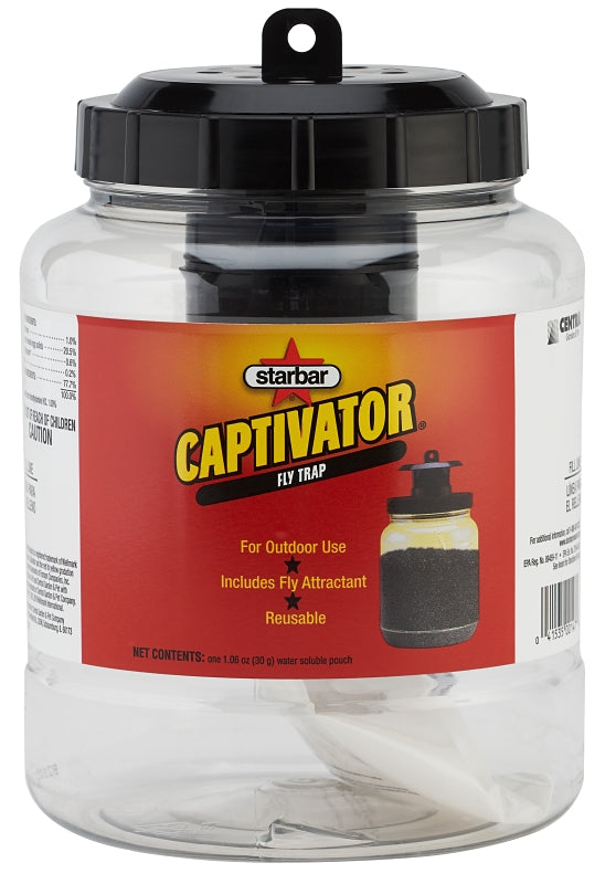 Farnam Home and Garden 14680 Starbar Captivator Fly Trap, (1.06 ounces or 30 grams) 100520214